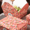 custom printed food packaging kraft paper box